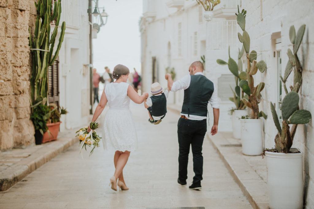 Mariage en famille en Italie