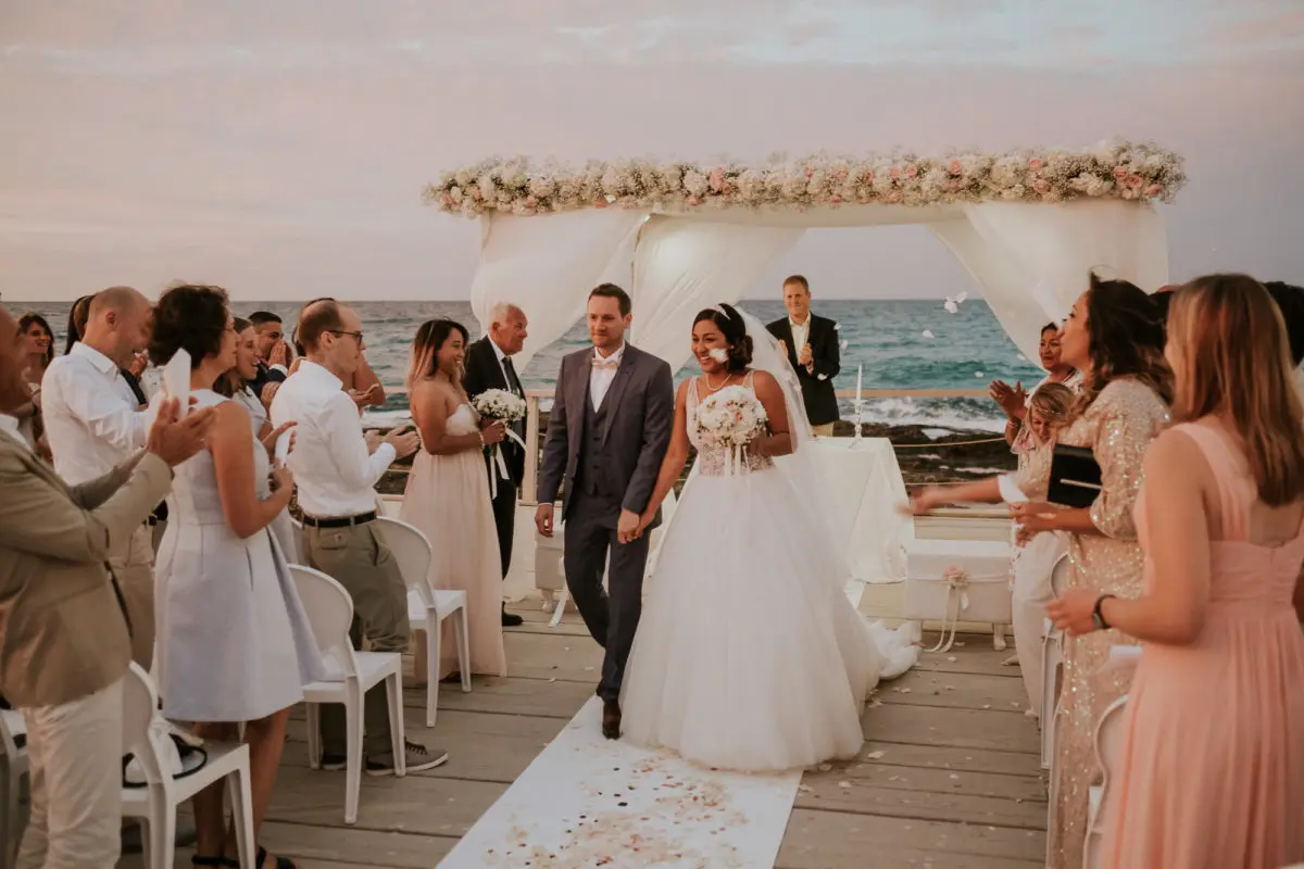 mariage coucher de soleil pouilles noces italiennes 1