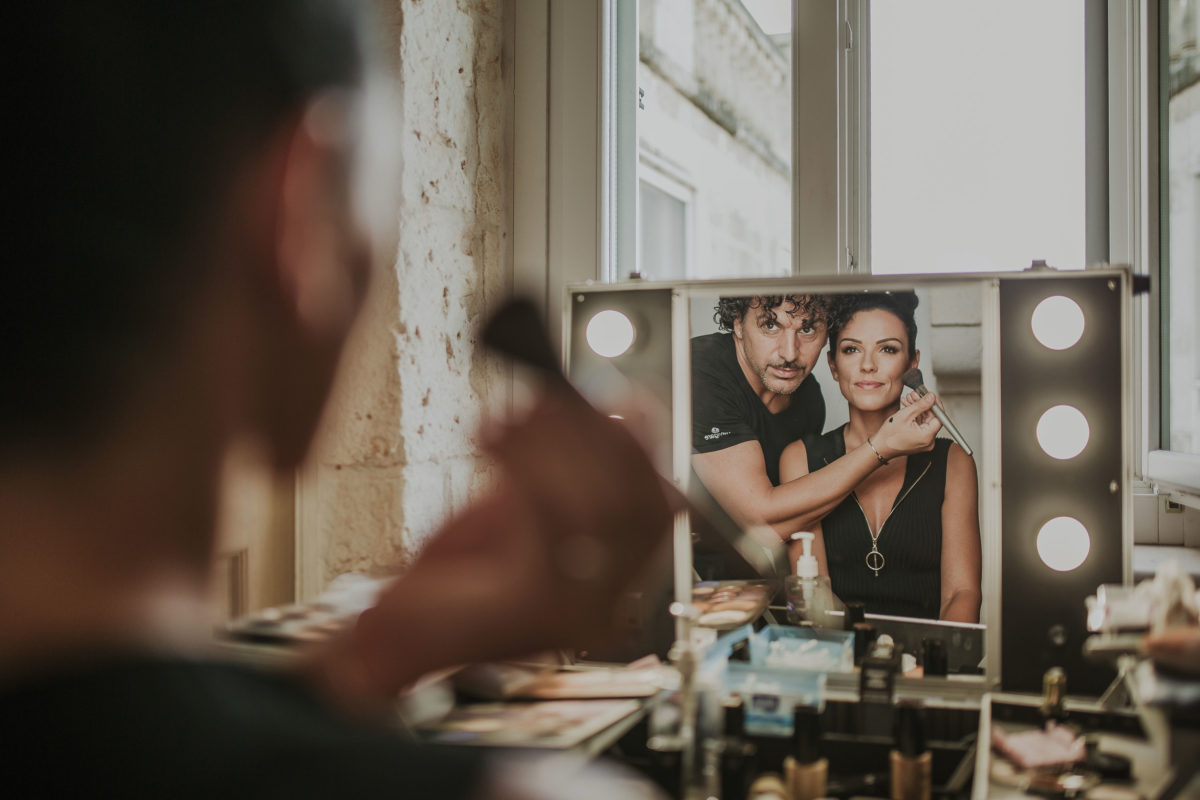 Maquillage de mariée noces italiennes