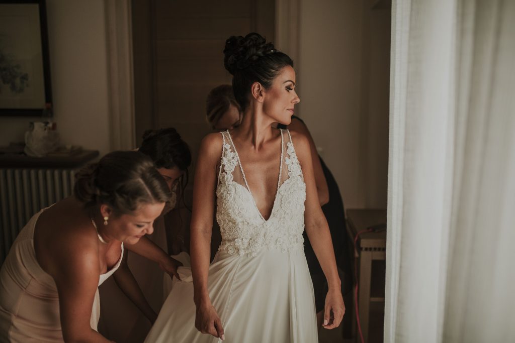 Robe de mariée glamour
