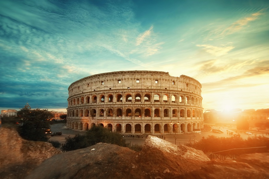mariage en italie colisée