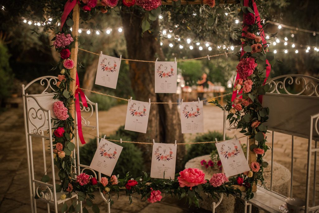 Plan de table mariage