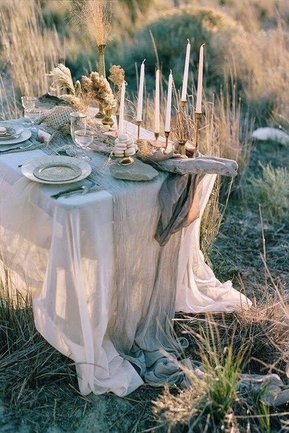 Table mariage rustique 2