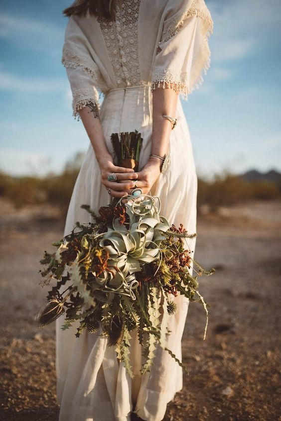 bouquet mariage rustique