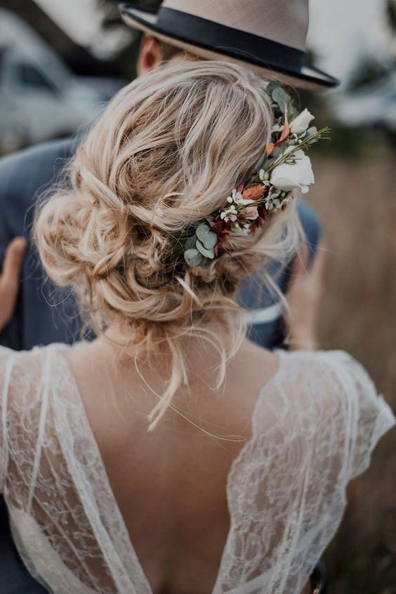 coiffure mariage boheme