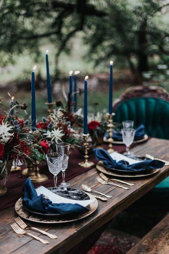 déco table mariage noel 2