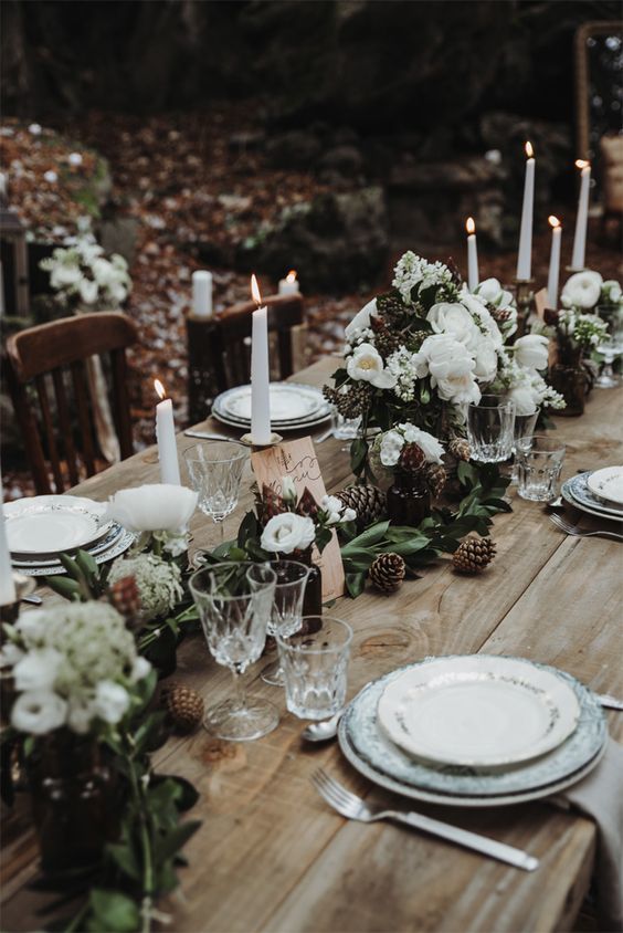 table de mariage noel
