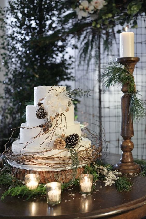 table gateau noel