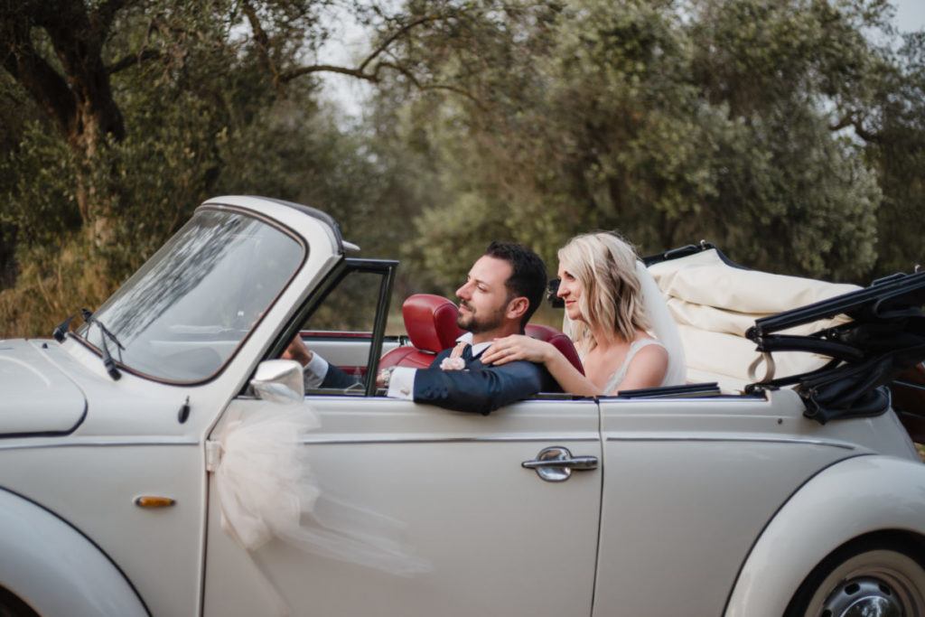 Voiture de mariage