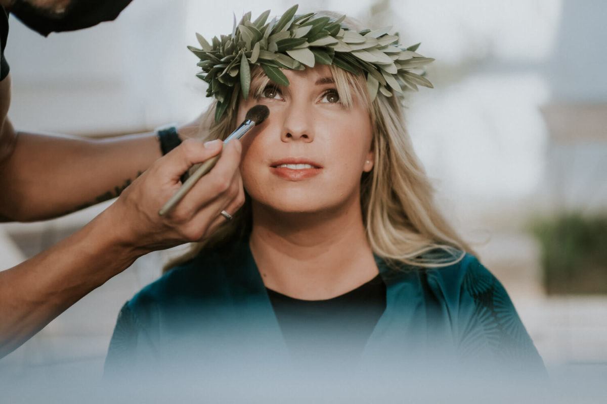 bride make-up