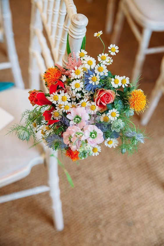 Bouquet de mariage liberty