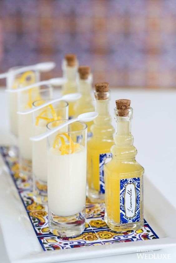 bbouteilles limoncello italien
