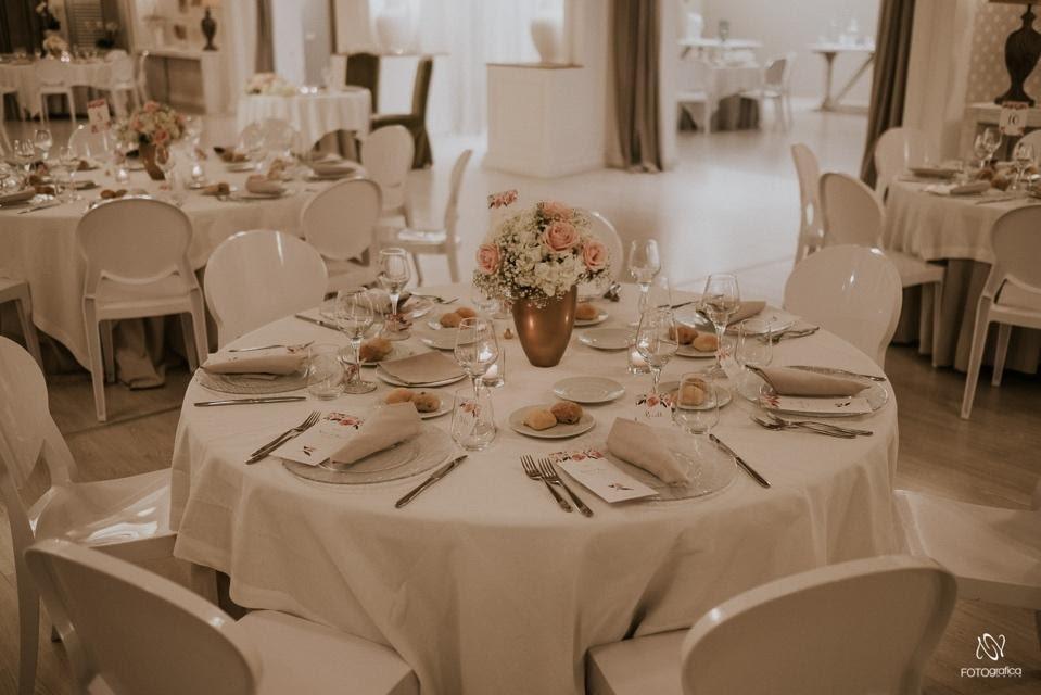 Table ronde dîner de mariage