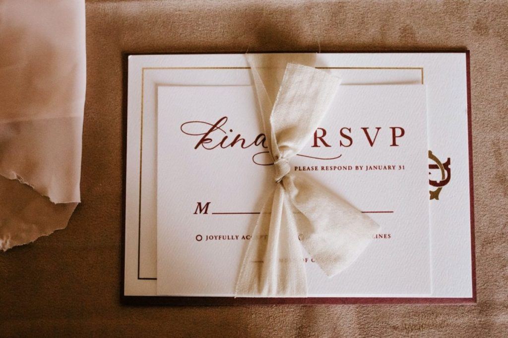 Invitation de mariage