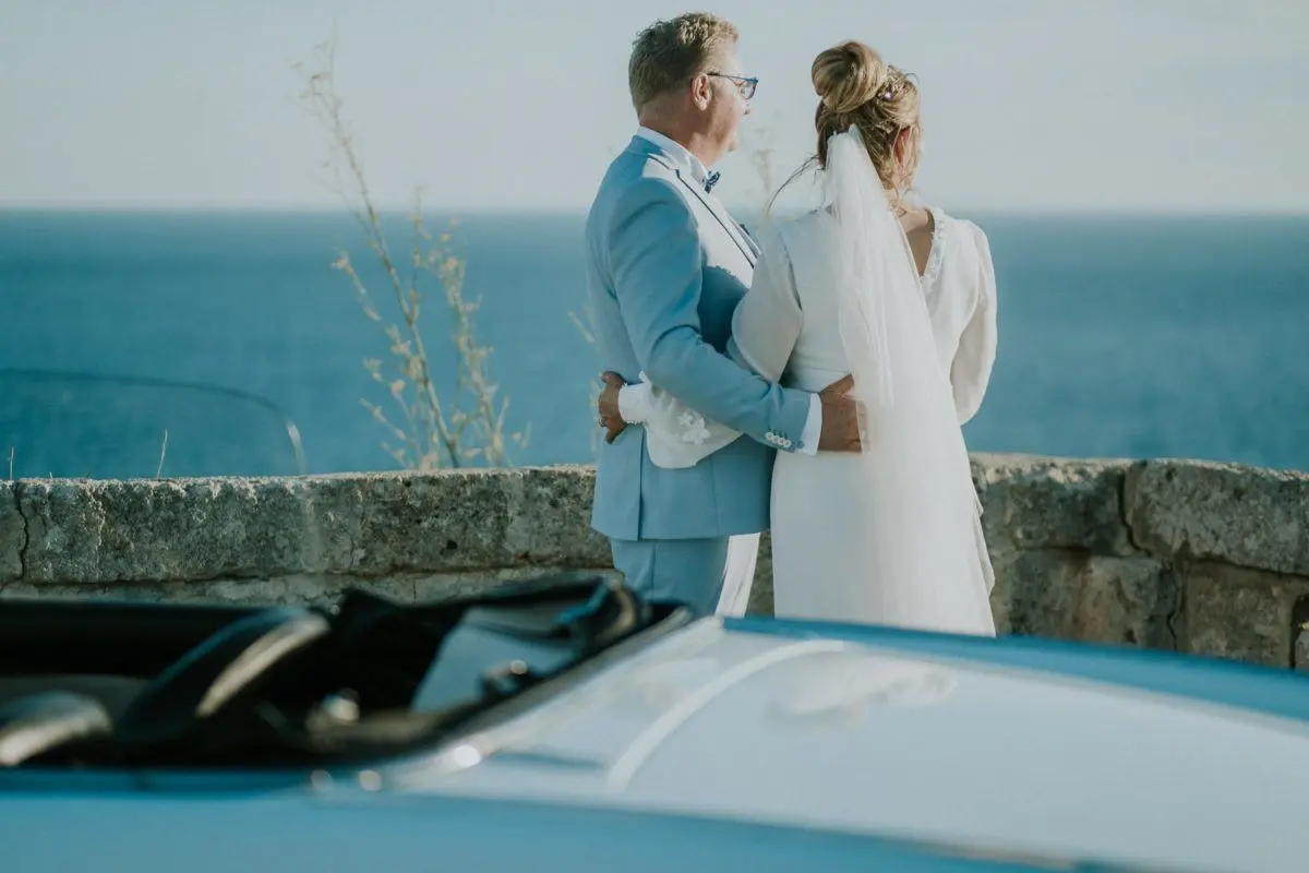 Wedding by the sea