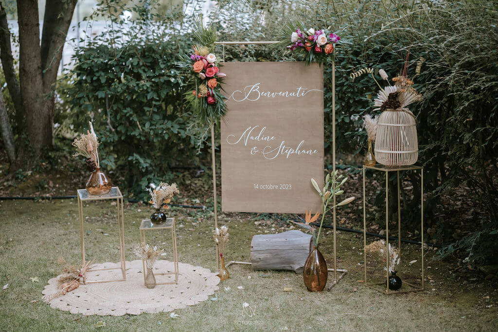 wedding corner