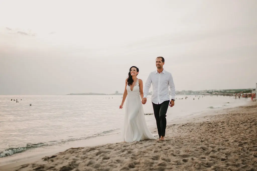 mariage sur la plage italie