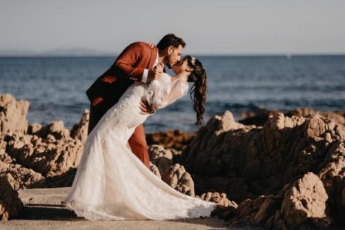 Mariage en bord de mer