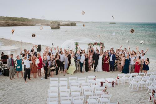 Mariage en bord de mer