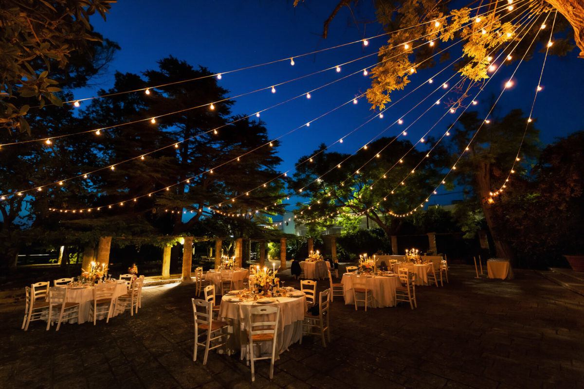 wedding setup